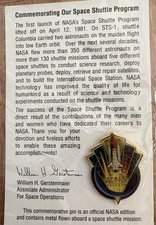 End of the Space Shuttle Program Pin 1981-2011 Official NASA Edition flown metal picture