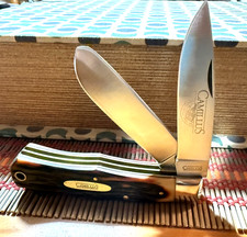 VINTAGE CAMILLUS 716 POCKET KNIFE, MINT CONDITION, CUSTOM SHEATH, BOX USA #41 picture
