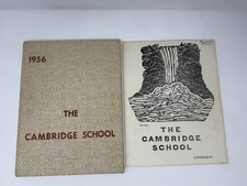 1956 Cambridge School of Weston Yearbook Eric von Hippel MIT w/ Supplement picture