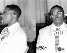 Fred Gray Civil Rights Attorney MLK Signed 8x10 Photo Autographed BAS 18 picture
