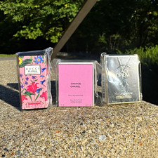 Designer Perfume Miniature Lot - Gucci, Chanel, Dior, YSL, Armani, Lancôme picture