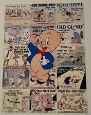 Warner Bros Porky Pig Promo Gallery Lobby Card Clampett picture