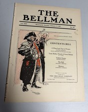 Vintage 1917 The Bellman Magazine Minneapolis MN Feb 17 Northern Pacific RR Ad picture