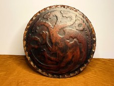 Game of Thrones Shield | Dragon Shield | Leather Covered Shield Best For Gift picture
