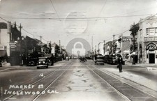 Inglewood CA California 1920s RPPC Photo Postcard COPY picture