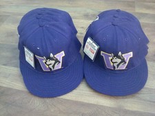 WASHINGTON HUSKIES  WHOLESALE LOT 10HATS  1980S  80S 90S VINTAGE FITTED USA MADE picture