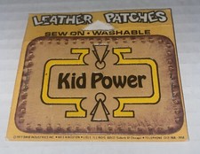 Marriotts Great America TAGGED Kid Power NOS Patch Souvenir VTG Amusmt Pk USA picture
