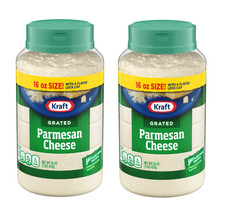 Kraft Parmesan Grated Cheese, 16 oz Shaker ( Pack of 2 ) picture