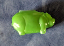 Vintage Green Miniature Plastic 