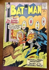 BATMAN #158 DC Comics 1963 Ace the Super Bat-Hound F/VF picture