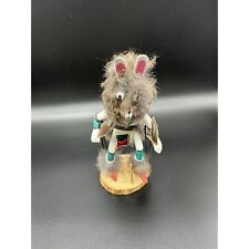 Kachina Doll Native American Dancer Signed Long Figurine Mouse 2 Piece Tribal picture
