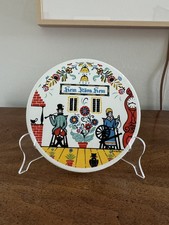 MCM Swedish Folk Art Trivet Wall Hanging, Hand Screened by Berggren-Trayner #171 picture