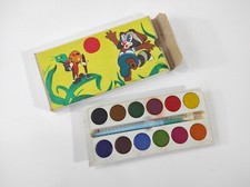 Children's watercolor paints, post-soviet early 1990s picture