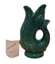 VINTAGE EARLY  GURGLING COD PITCHER SHREVE CRUMP LOW ENGLAND DARTMOUTH Has Crack picture