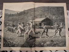 Harper’s Weekly — September 20, 1873 — Winslow Homer “Snap the Whip”  picture