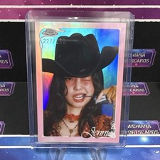 Topps 2026 Topps Chrome Jennie #24 Serial Numbered 227/250 Trading Card picture