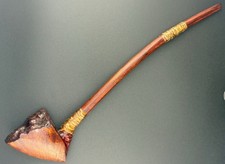 Exotic Long-Stemmed Briar Wood Smoking Pipe picture