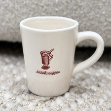 Williams Sonoma Mug Favorite Hot Drinks Irish Coffee Christmas Holiday picture