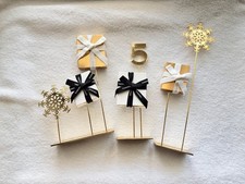 CHANEL N°5 Holiday 2024 Gold Display Decor Charms Gift Boxes Snowflake RARE picture