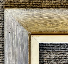 VINTAGE FITs 8”x12” CHESTNUT ARTS & CRAFTS MID CENTURY MODERNIST PICTURE FRAME+ picture