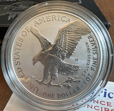 🔔 1776 - 2026 W SiIver Eagle Proof $1 250th Liberty Bell Privy First Strike picture
