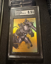 Fleer 2022 Fleer Ultra Avengers Gold Medallion War Machine #M-48 /200 picture