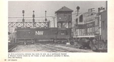 Erie-Lackawanna Caboose Hop Waits Its Turn In Marion Ohio Vtg Magazine Excerpt picture