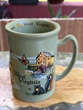 🔥ESTATE FIND SALE - West Virginia Wild & Wonderful Souvenir Coffee Mug picture