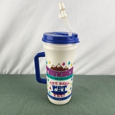 Vintage Dorney Park Thunder Canyon Roller Coaster Retired Ride Cup picture