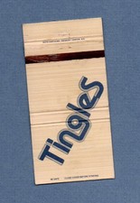 Vintage 1970's Tingles Matchbook Cover Dallas Atlanta Houston San Mateo Hyannis picture
