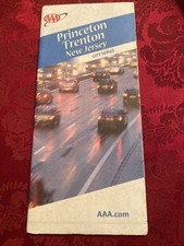 AAA Princeton Trenton New Jersey City Series Map 2009 picture