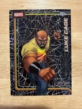 2026 Topps Chrome Marvel Luke Cage Spider-Web Refractor #/399 picture