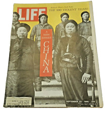 September 23, 1966 LIFE Magazine China 100 Year 60s ads ad Sept 9 60th picture