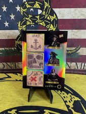 2025 Pieces Of The Past “Custom” 1/1 Relic Washington, Blackbeard, Columbus picture