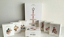 2006 Hallmark ~ The Merry Bakers ~ Display State & 7 Ornaments   picture