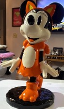 Disney Minnie Mouse Halloween Cat Costume Figurine Large Statue NWT Spooky Decor picture