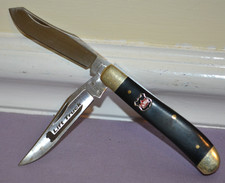 Robi Klaas #18 Trapper 2 Flat Blade Folding Pocket Knife -- Great picture