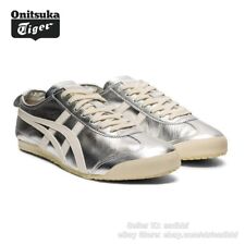 New Onitsuka Tiger MEXICO 66 Silver Sneakers Unisex Shoes for Casual Sporty Look picture