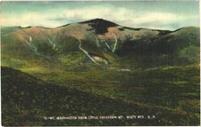Mt Washington NH from Little Deception Mt Undivided Back Postcard c1905 Unused picture
