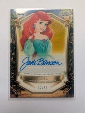 2025 Topps Disney ARIEL Enchantments Auto Jodi Benson EA-JB 32/50 picture