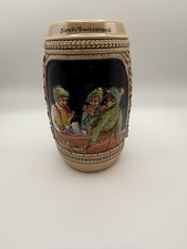 Antique German Beer Stein - Original Gerzit Gerz West Germany Stoneware Mug picture