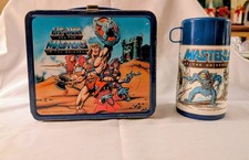 1984 Aladdin Mattel He-Man and the Masters of the Universe MOTU Metal Lunchbox  picture