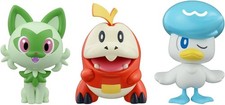 Pokemon Plastic Model Collection Quick Meowth, Squash, and Hogtail Set. Assembly picture