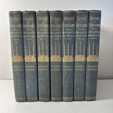 The HISTORY OF FREEMASONRY Vol 1-7 Full Set Albert Mackey 33rd Degree Lodge picture
