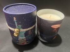 Anthropologie Holiday in the City NYC New York Winter White Thyme Candle picture