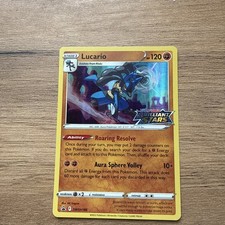 Lucario - SWSH186 Prerelease - Black Star Promo (Pokemon) picture