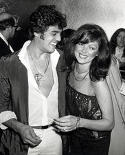 Actor Erik Estrada actress Alison Steele at US Olympic Team Benefi- Old Photo 6 picture