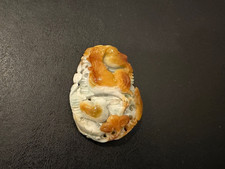 Chinese Unknown Age Hardstone Possibly Jade Carved Pendant Rooster Chicken Chick picture