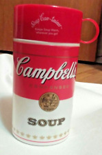 Campbell's Soup Insulated Thermos Mug Can-Tainer, 11.5 ounce 1998 picture