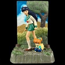 Vintage Bandai Inuyasha Higurashi Kagome Shippo Diorama Collection Anime Figure picture